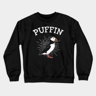 Puffin Bird Crewneck Sweatshirt